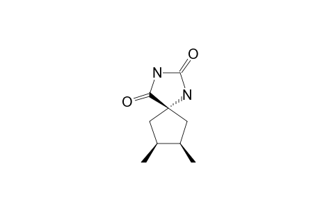 CIS-3,4-DIMETHYL-CYCLOPENTANE-1-SPIRO-5'-HYDANTOIN;(BETA-ISOMER)