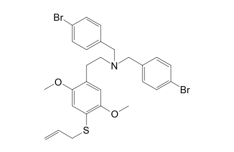 2C-T-16 N,N-bis(4-bromobenzyl)