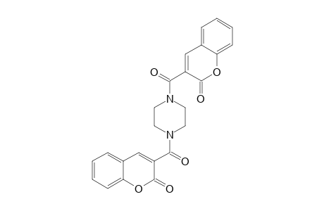 3-[4-(2-ketochromene-3-carbonyl)piperazine-1-carbonyl]coumarin