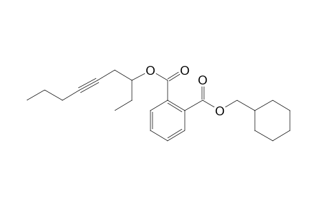 Phthalic acid, cyclohexylmethyl non-5-yn-3-yl ester