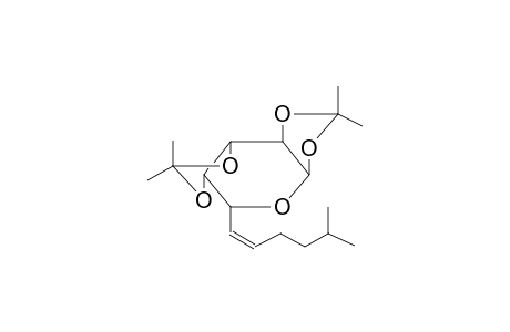 6-DEOXY-1,2:3,4-DI-O-ISOPROPYLIDENE-6-(5-METHYLHEXYLIDEN-1-YL)-ALPHA-D-GALACTOPYRANOSE