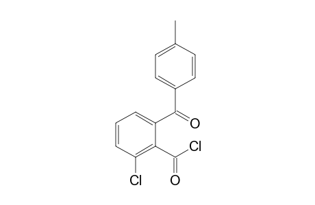 2-Chloranyl-6-(4-methylphenyl)carbonyl-benzoyl chloride