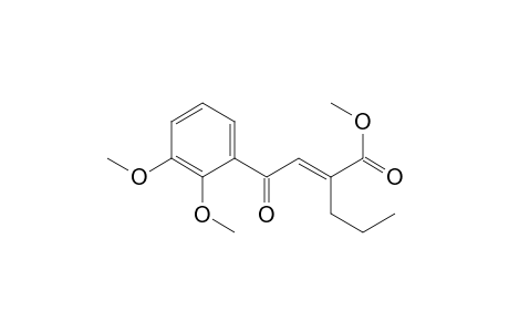 1-(2,3-Dimethoxyphenyl)-3-methoxycarbonyl-2-hexenone