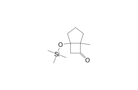 Bicyclo[3.2.0]heptan-6-one, 5-methyl-1-[(trimethylsilyl)oxy]-