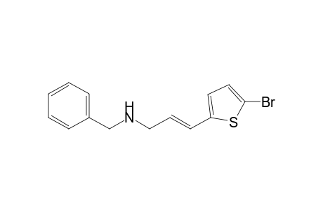 (E)-N-benzyl-3-(5-bromo-2-thienyl)prop-2-en-1-amine