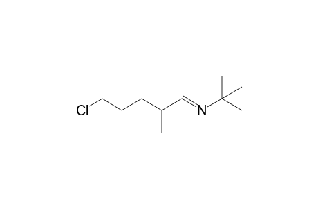 N-(5-Chloro-2-methylpentylidene)-t-butylamine