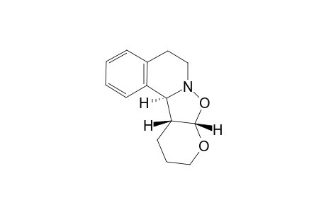 (8aS,12aR,12bS)-trans-5,10,11,12,12a,12b-Hexahydro-6H,8aH-pyrano[3',2':4,5]isoxazolo[3,2-a]isoquinoline