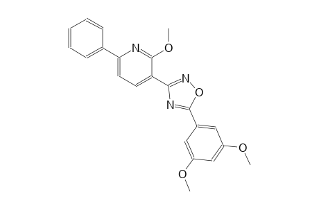 3-[5-(3,5-dimethoxyphenyl)-1,2,4-oxadiazol-3-yl]-2-methoxy-6-phenylpyridine