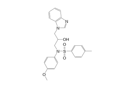 benzenesulfonamide, N-[3-(1H-benzimidazol-1-yl)-2-hydroxypropyl]-N-(4-methoxyphenyl)-4-methyl-