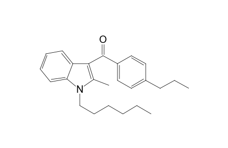 1-Hexyl-2-methyl-3-(4-propylbenzoyl)indole