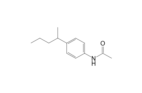 Acetamide, N-[4-(1-methylbutyl)phenyl]-