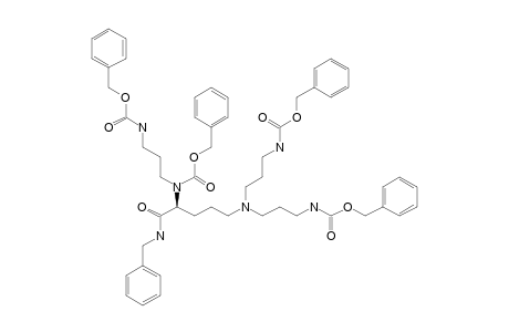 N,N,N'-TRIS-(BENZYLOXYCARBONYL-3-AMINOPROPYL)-L-ORNITHINE-BENZYLAMIDE