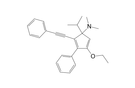 5-(Dimethylamino)-3-ethoxy-5-isopropyl-2-phenyl)-1-(phenylethynyl)-1,3-cyclopentadiene