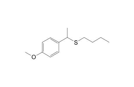 Butyl(1-(4-methoxyphenyl)ethyl)sulfane