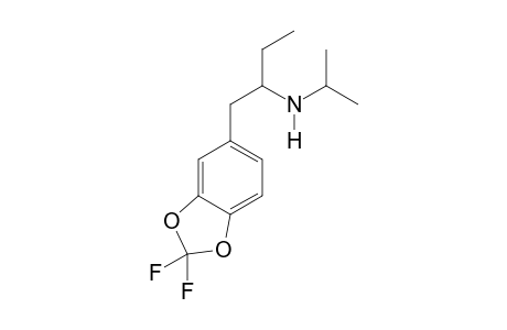 N-iso-Propyl-[3,4-(difluoromethylene)dioxyphenyl]butan-2-amine