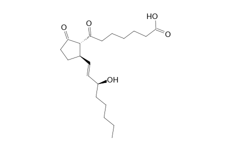Prost-13-en-1-oic acid, 15-hydroxy-7,9-dioxo-, (13E,15S)-