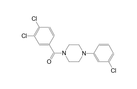 1-(3-chlorophenyl)-4-(3,4-dichlorobenzoyl)piperazine