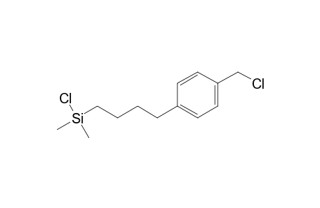 Silane, chloro[4-[4-(chloromethyl)phenyl]butyl]dimethyl-