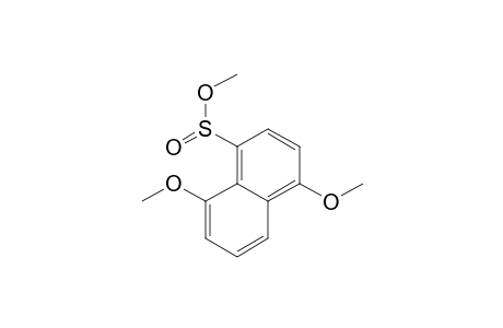 1-Naphthalenesulfinic acid, 4,8-dimethoxy-, methyl ester