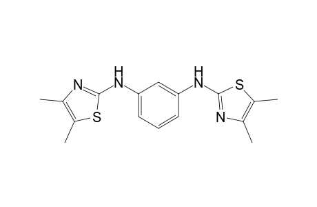 1,3-bis[(4',5'-Dimethylthiazol-2'-yl)amino]benzene