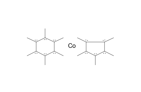Cobalt, hexamethylbenzene-pentamethylcyclopentadienyl-