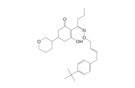 2-Cyclohexen-1-one, 2-[1-[[[4-[4-(1,1-dimethylethyl)phenyl]-2-butenyl]oxy]imino]butyl]-3-hydroxy-5-(tetrahydro-2H-pyran-3-yl)-