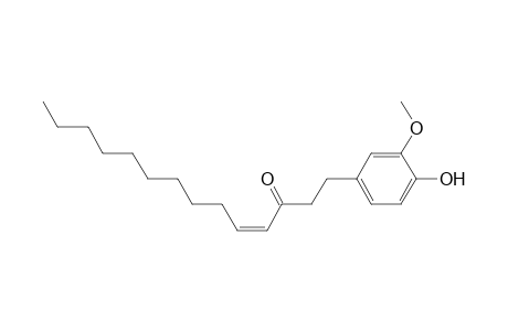 4-Tetradecen-3-one, 1-(4-hydroxy-3-methoxyphenyl)-, (Z)-