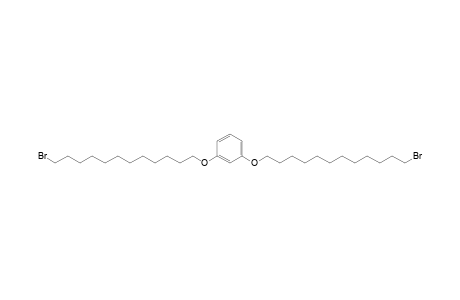 1,3-bis(12-bromanyldodecoxy)benzene