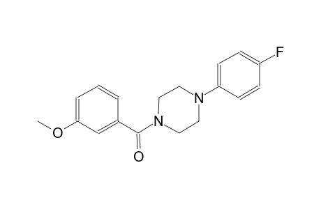 1-(4-fluorophenyl)-4-(3-methoxybenzoyl)piperazine