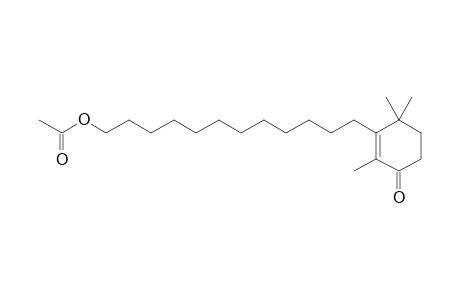 3-(12-ACETOXYDODECYL)-2,4,4-TRIMETHYL-2-CYCLOHEXEN-1-ONE