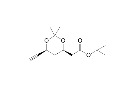 t-Butyl (3R,5S)-3,5-syn-isopropylidenedioxy-6-heptynoate