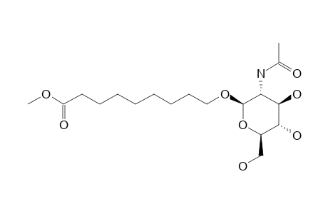 8-METHOXYCARBONYLOCTYL-2-N-ACETAMIDO-2-DEOXY-BETA-D-GLUCOPYRANOSIDE