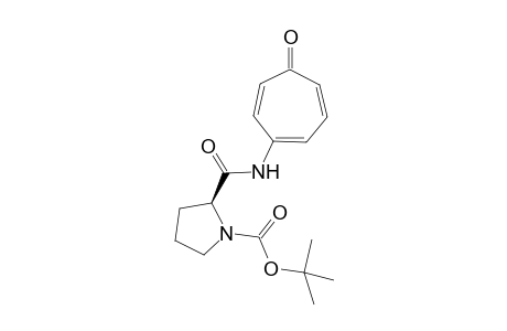 (S)-2-(5-Oxo-cyclohepta-1,3,6-trienylcarbamoyl)-pyrrolidine-1-carboxylic acid tert-butyl ester