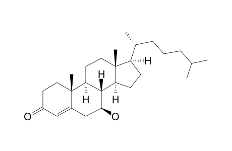 Cholest-4-en-3-one, 7-hydroxy-, (7.beta.)-