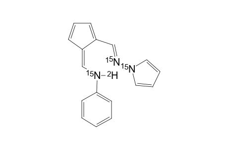 N-[[5-[(PHENYLAMINO)-METHYLENE]-1,3-CYCLOPENTADIEN-1-YL]-METHYLENE]-PYRROLE-1-AMINE