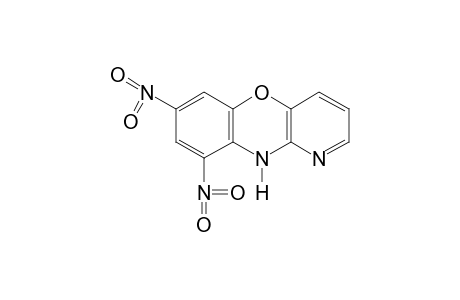 10H-Pyrido[3,2-b][1,4]benzoxazine, 7,9-dinitro-