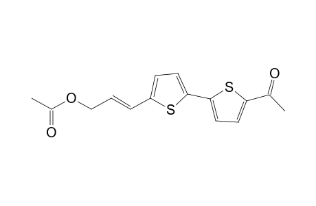 (E,Z)-5-(3-Acetoxyprop-1-eny)-5'-acetyl-2,2'-bithienyl