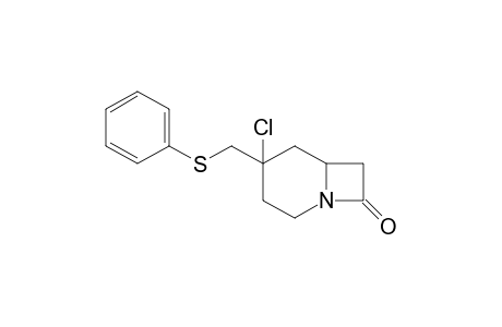 4-Chloro-4-[(phenylthio)methyl]-1-azabicyclo[4.2.0]octan-8-one