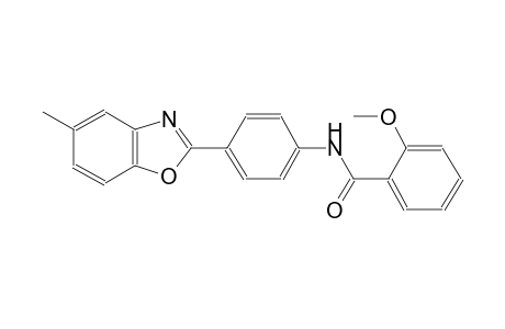 benzamide, 2-methoxy-N-[4-(5-methyl-2-benzoxazolyl)phenyl]-