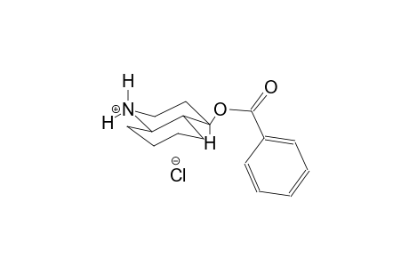 4-(benzoyloxy)decahydroquinolinium chloride