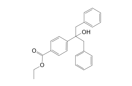 4-(1-benzyl-1-hydroxy-2-phenyl-ethyl)-benzoic acid ethyl ester