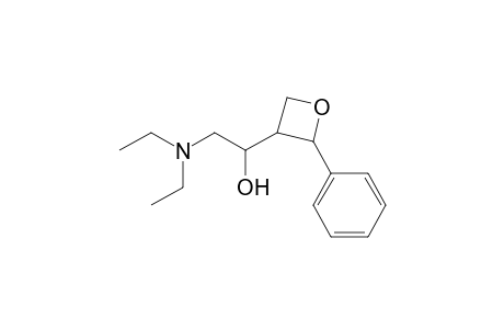 3-(2-Diethylamino-1-hydroxyethyl)-2-phenyloxetane