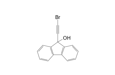 9-Hydroxy-9-(2-bromoethynyl)fluorene
