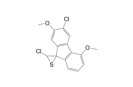 3,3'-Dichloro-2,5-dimethoxyspiro[fluorene-9,2'-thiirane]