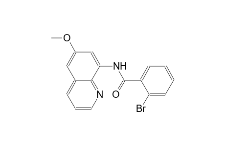 benzamide, 2-bromo-N-(6-methoxy-8-quinolinyl)-