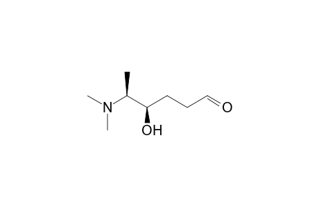 Hexanal, 5-(dimethylamino)-4-hydroxy-, (R*,S*)-(.+-.)-