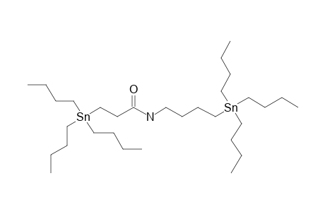 N-[4-(Tributylstannyl)butyl]-3-tributylstannylpropionamide