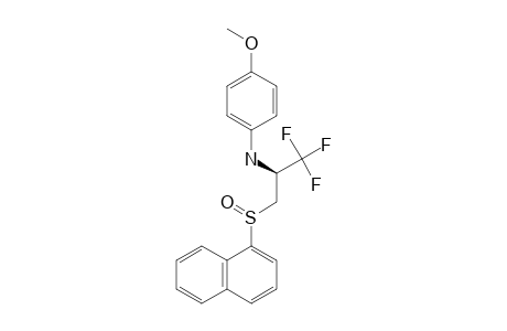 (-)-(2S,S(S))-3,3,3-TRIFLUORO-N-(PARA-METHOXYPHENYL)-2-AMINOPROPYL-1-(1-NAPHTHYL)-SULFOXIDE