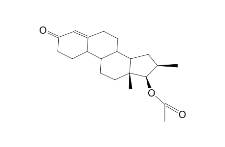 17B-ACETOXY-16B-METHYL-3-OXO-4,5-DEHYDROSTEROIDE