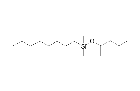 Dimethyl(1-methylbutoxy)octylsilane